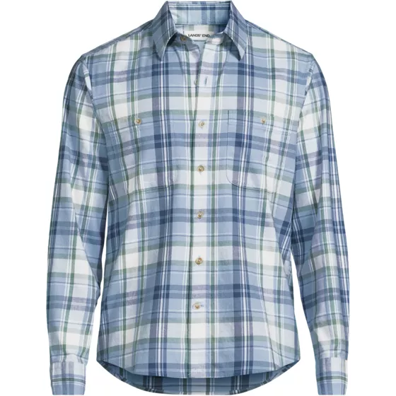 Men's Lightweight Coastal Flannel Shirt - primary