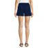 Women's Poplin High Rise Pull On 5" Shorts, Back