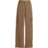Women's Soft Polish Cargo High Rise Wide Leg Pants, Front
