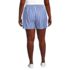 Women's Plus Size Poplin High Rise Pull On 5" Shorts, Back