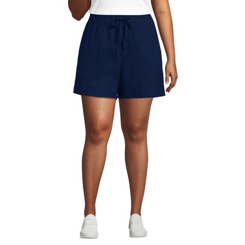 Women's Poplin High Rise Pull On 5" Shorts - image 2