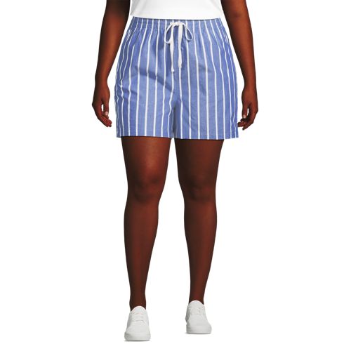 Women's Poplin High Rise Pull On 5" Shorts - image 5