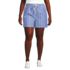 Women's Plus Size Poplin High Rise Pull On 5" Shorts, Front
