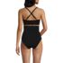 Women's SlenderSuit Pleated Bikini Top, Back