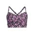 Women's Slender Suit Pleated Bikini Top, Front