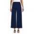 Women's Petite Soft Polish High Rise Wide Leg Crop Pants, Back