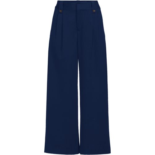 Women's Soft Polish High Rise Wide Leg Crop Pants - image 4