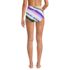 Women's Ruched High Waisted Full Coverage Bikini Bottoms, Back