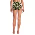 Women's Ruched High Waisted Full Coverage Bikini Bottoms, Back