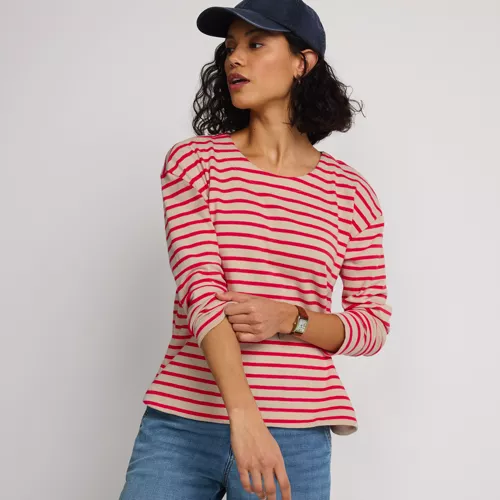 Women's Long Sleeve Mariner Jersey Crewneck Tee, alternative image