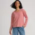 Women's Long Sleeve Mariner Jersey Crewneck Tee, Front