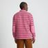 Men's Long Sleeve Overdye Rugby Shirt, Back