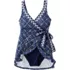Women's Side Tie Mini Swim Dress Swimsuit, alternative image