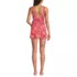 Women's Side Tie Mini Swim Dress Swimsuit, Back