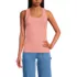 Women's Drapey Rib Fitted Tank Top, Front