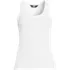 Women's Drapey Rib Fitted Tank Top, Front