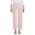 Women's Soft Denim Mid Rise Relaxed Straight Crop Jeans, Back