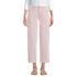 Women's Soft Denim Mid Rise Relaxed Straight Crop Jeans, Front