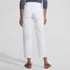 Women's Tall Soft Denim Mid Rise Relaxed Straight Crop Jeans, Back