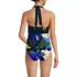 Women's V-Neck Halter Tankini Top, Back