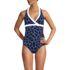 Women's Petite V-Neck Halter Tankini Top, Front