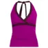Women's V-Neck Halter Tankini Top, Front