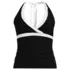 Women's V-Neck Halter Tankini Top, Front