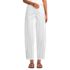 Women's Denim High Rise Barrel Leg Ankle Jeans, Front