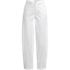Women's Denim High Rise Barrel Leg Ankle Jeans, Front