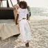 Women's Denim High Rise Barrel Leg Ankle Jeans, alternative image