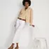 Women's Denim High Rise Barrel Leg Ankle Jeans, alternative image