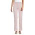 Women's Petite Denim High Rise Straight Leg Garment Dye Jeans, Front