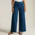 Women's Recover Denim High Rise Extra Wide Leg Jeans, Front