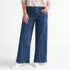 Women's Plus Size Denim High Rise Extra Wide Leg Jeans, Front