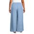 Women's Plus Size Linen High Rise Palazzo Pants - Set Bottom, Back