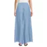 Women's Linen High Rise Palazzo Pants - Set Bottom, Back