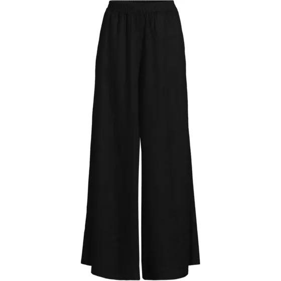 Women's Plus Size Linen High Rise Palazzo Pants - Set Bottom - primary