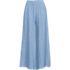 Women's Linen High Rise Palazzo Pants - Set Bottom, Front