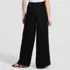 Women's Linen High Rise Palazzo Pants - Set Bottom, Back