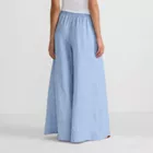 Women's Linen High Rise Palazzo Pants