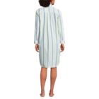 Women's Cotton Poplin Long Sleeve Sleepshirt Nightgown