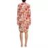 Women's Cotton Poplin Long Sleeve Sleepshirt Nightgown, Back