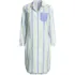 Women's Plus Size Cotton Poplin Long Sleeve Sleepshirt Nightgown, Front