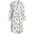 Women's Cotton Poplin Long Sleeve Sleepshirt Nightgown, Front