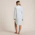 Women's Cotton Poplin Long Sleeve Sleepshirt Nightgown, Back