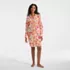 Women's Cotton Poplin Long Sleeve Sleepshirt Nightgown, Front
