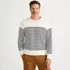 Men's Drifter Button Up Crewneck Sweater, Front