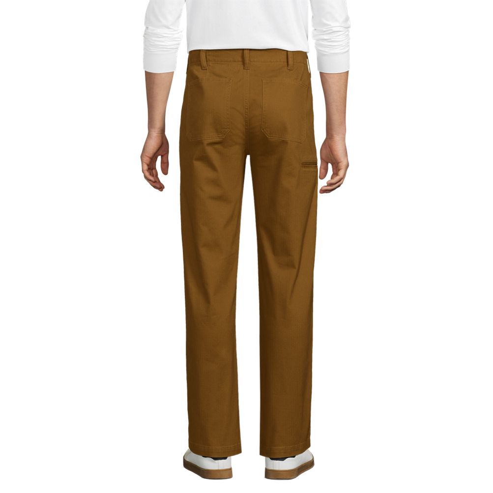 Mens Knockabout Herringbone Work Pant | Lands' End