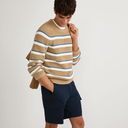 Men's 9 Inch Flex Performance Cargo Short | Lands' End