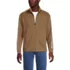 Men's Long Sleeve Knit Twill Track Full Zip, Front